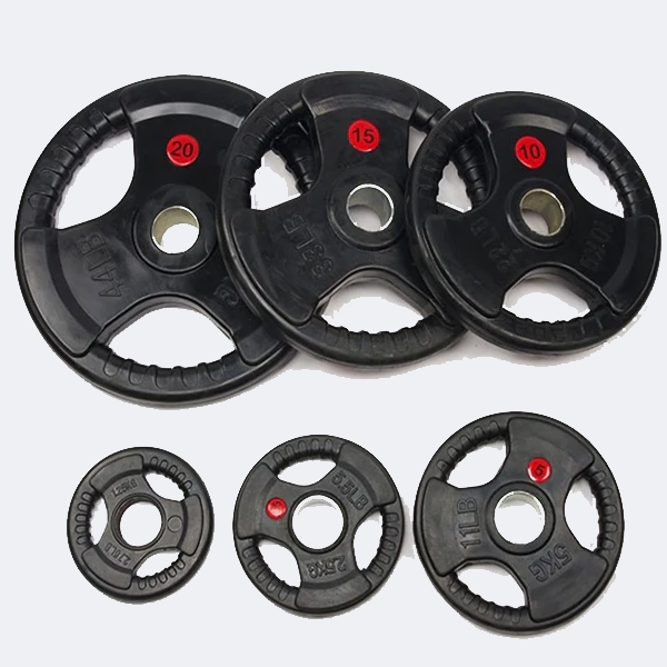 Rubber Coated Olympic Plates