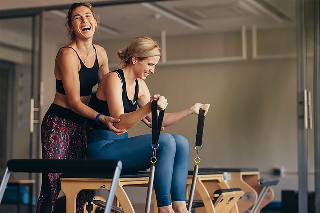 Models working out