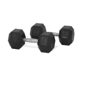 15kg Hexagon Dumbbells