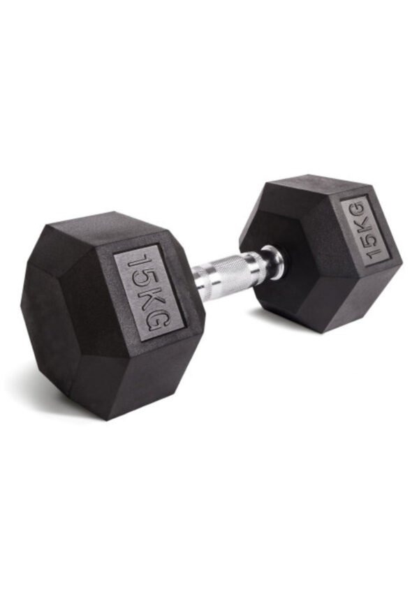 15kg Hexagon Dumbbells