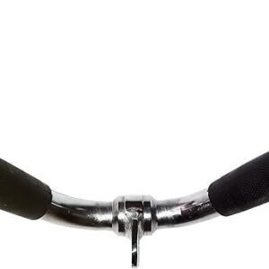 Barbell-Economy-Multi-Exerciser-Cable-Attachment-Rotating-Straight-Bar-with-Rubber-Handle-Rotating-Bar-Cable-Attachment
