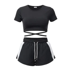 2in1 Female Workout Wear [Short & Top]
