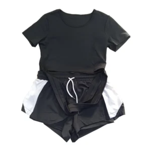 female gym wears 2 piece 4