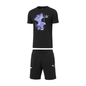 Puma Crew Neck Tee Shirt & Short Set 5