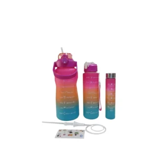 3 in 1 Gradient Waterbottle