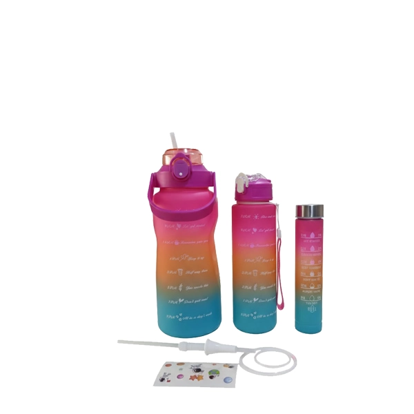 3 in 1 Gradient Waterbottle