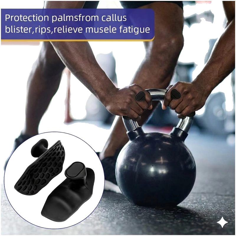 Weight Lifting Rubber Grip 3