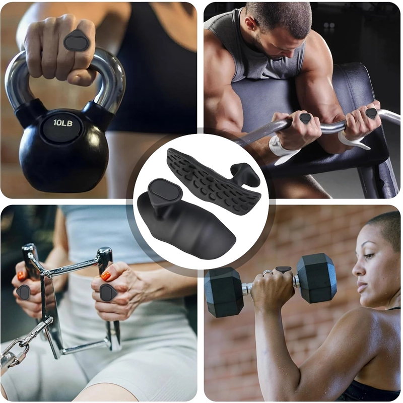 Weight Lifting Rubber Grip 4