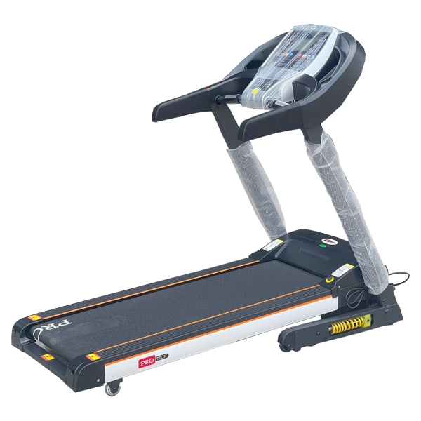 2.5HP Pro-Tech Treadmill shown in the Plus Fitness catalogue