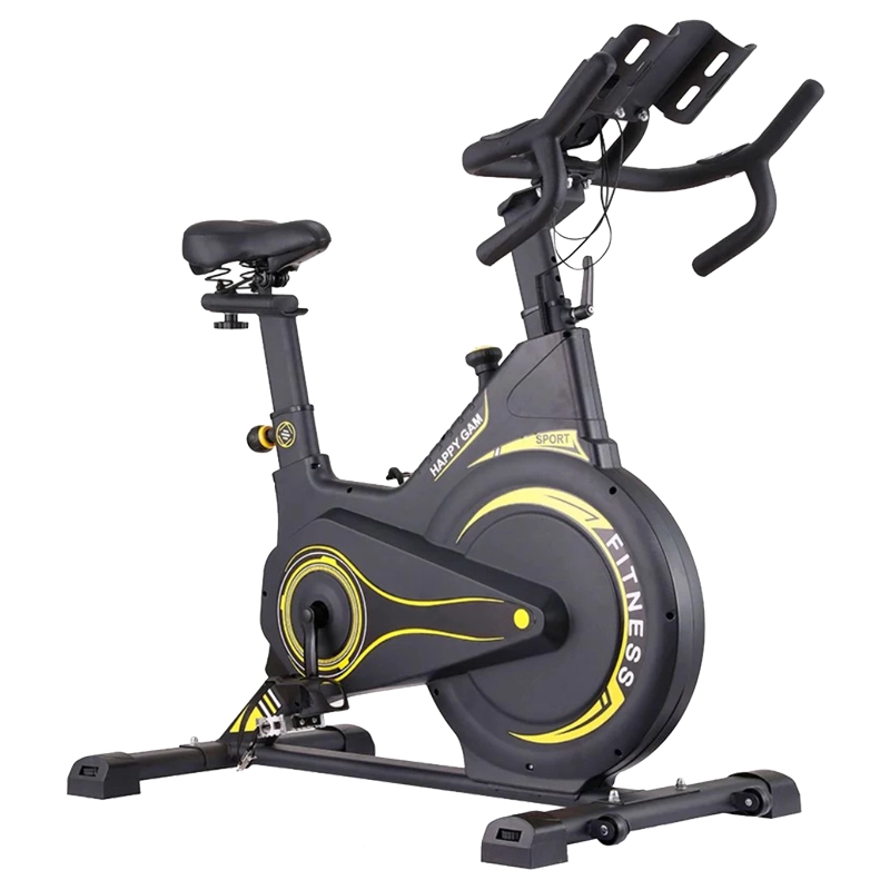 Happy Gam Exercise Bike shown in the Plus Fitness catalogue