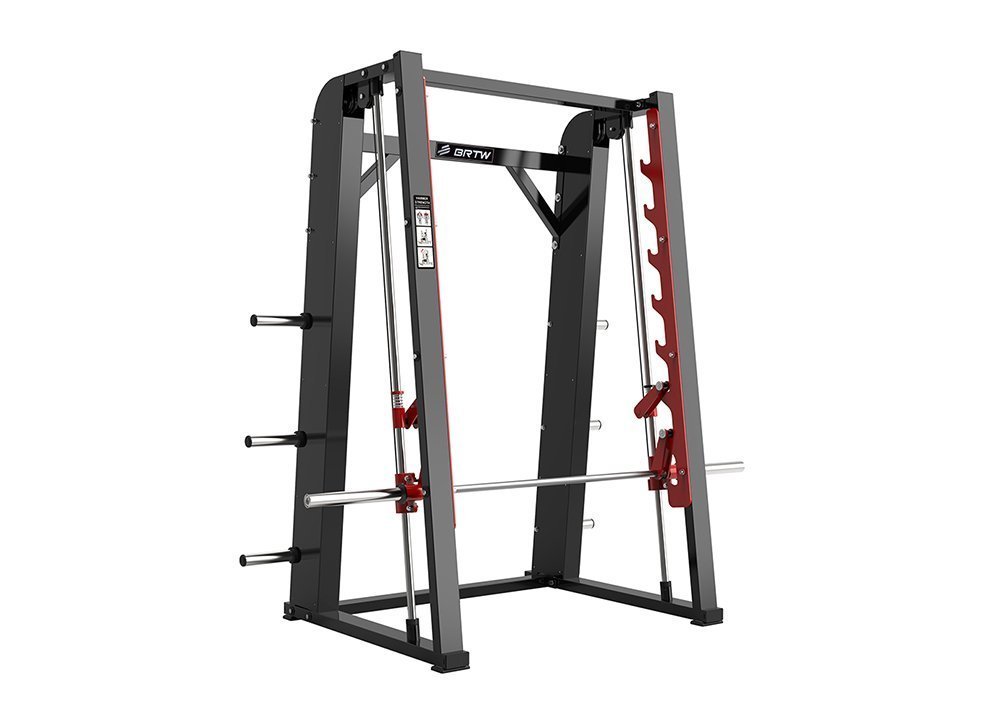 Smith Machine shown in the Plus Fitness catalogue