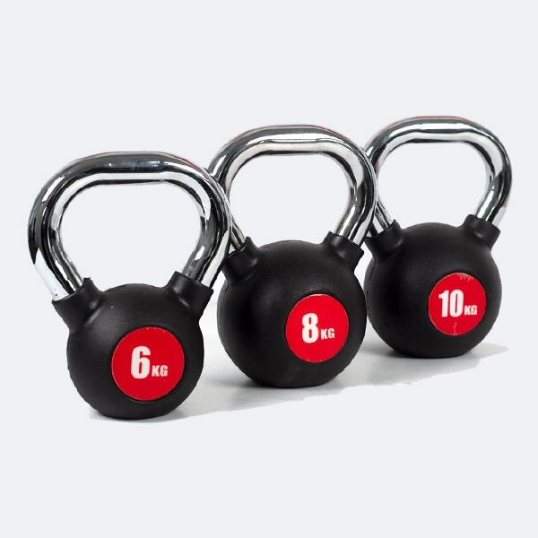 Kettlebell shown in the Plus Fitness catalogue