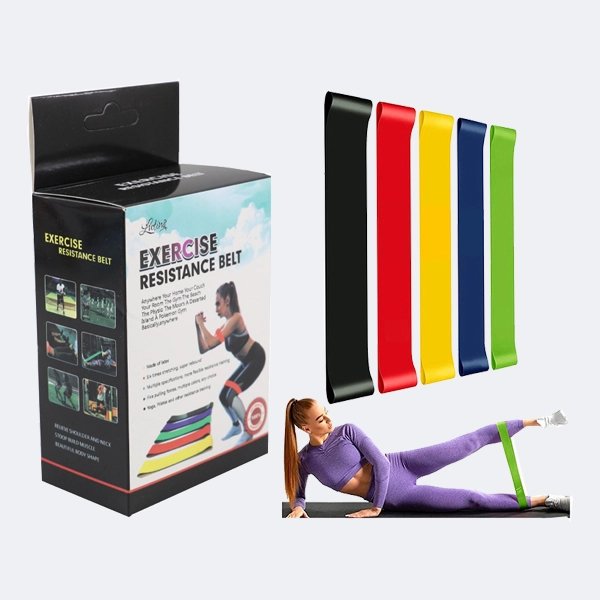 Loop Resistance Bands shown in the Plus Fitness catalogue