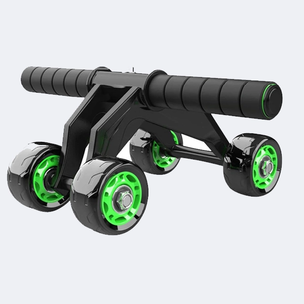 4-Wheel Ab Roller shown in the Plus Fitness catalogue