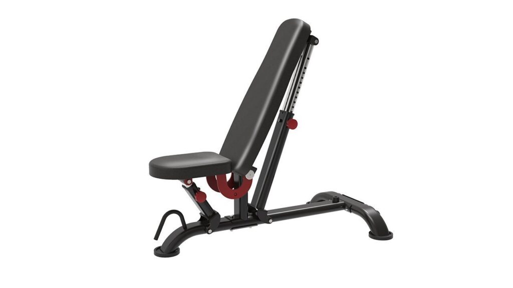 Adjustable Bench shown in the Plus Fitness catalogue
