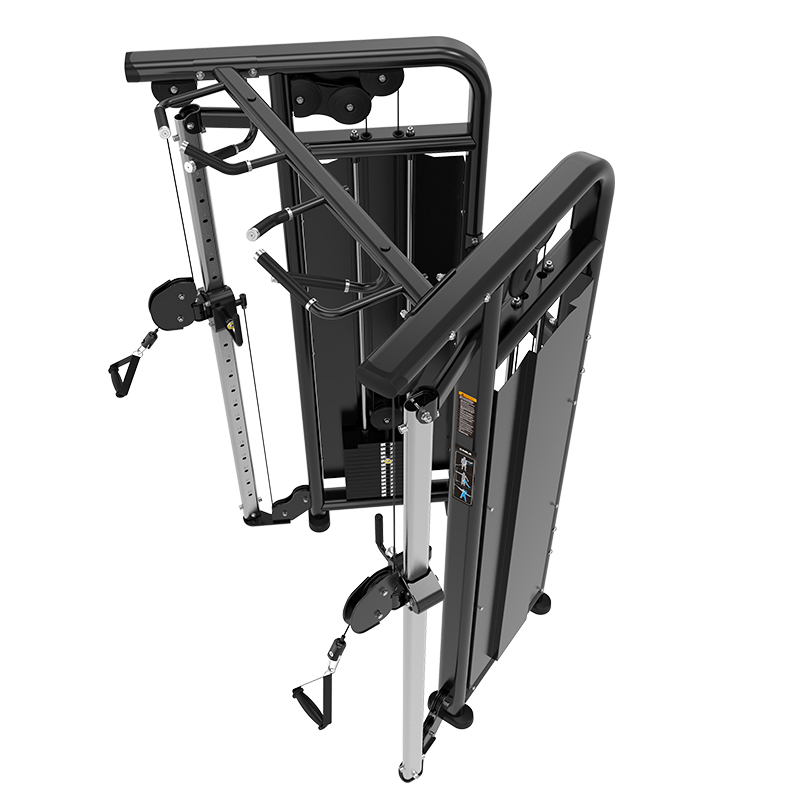 Elevated view of the BH22 functional trainer and multi-grip pull-up bar